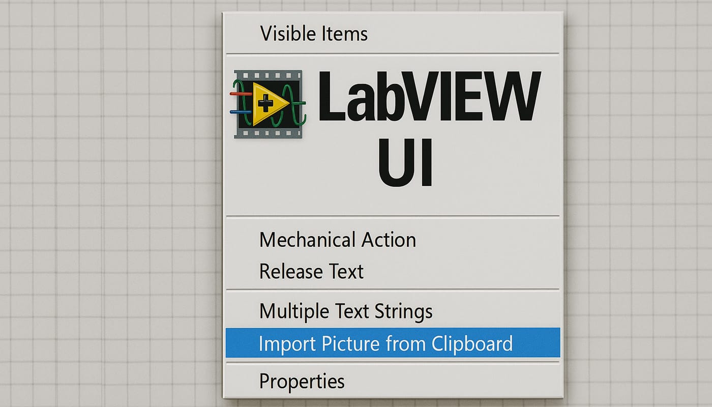 LabVIEW UI: perché aggiungere le icone ai pulsanti?
