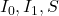 { I }_{ 0 } , { I }_{ 1 } , { S }