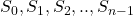 { S }_{ 0 } , { S }_{ 1 } , {S}_{2 } , .. , { S }_{ n-1 }